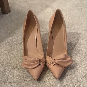 Kate Spade Blush Bow Heels